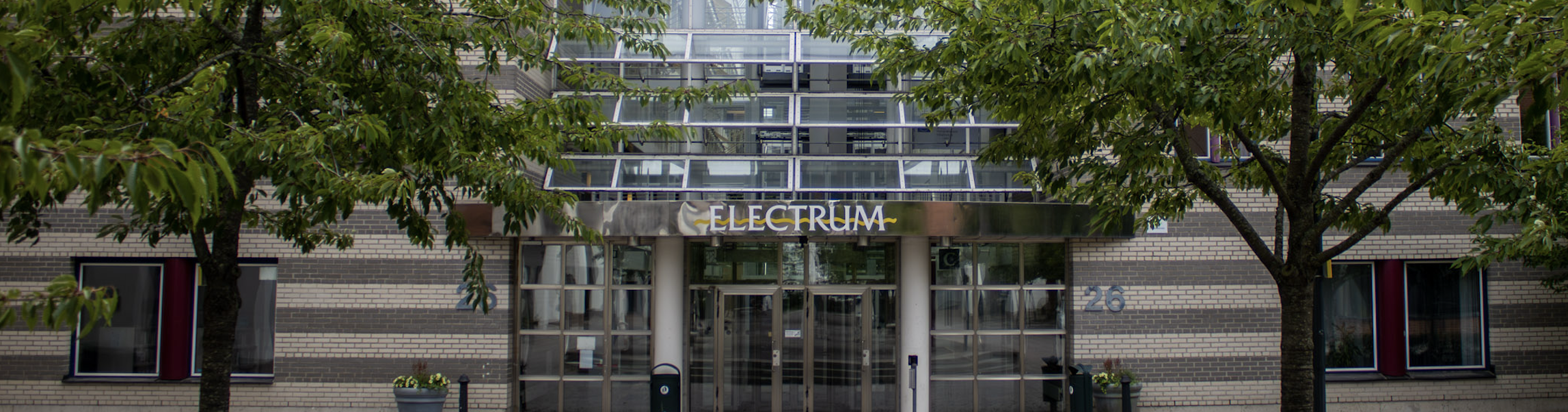 Electrums glasentré från västra bouleplansområdet.